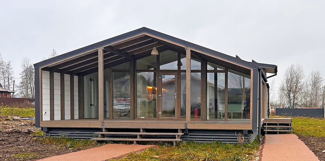 Дом 100 м² на участке 6,2 сот.